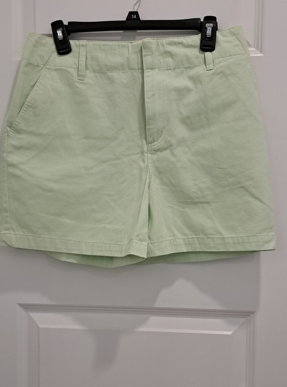 GAP Women's Light Mint Pull-On Bermuda Shorts